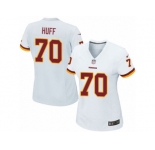 Women's Nike Washington Redskins #70 Sam Huff Game White NFL Jersey