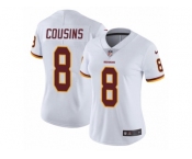 Women's Nike Washington Redskins #8 Kirk Cousins Vapor Untouchable Limited White NFL Jersey