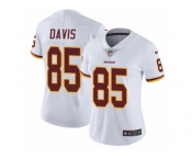 Women's Nike Washington Redskins #85 Vernon Davis Vapor Untouchable Limited White NFL Jersey