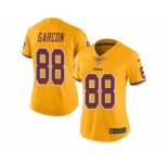 Women's Nike Washington Redskins #88 Pierre Garcon Limited Gold Rush NFL Jersey