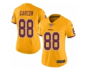 Women's Nike Washington Redskins #88 Pierre Garcon Limited Gold Rush NFL Jersey