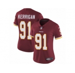 Women's Nike Washington Redskins #91 Ryan Kerrigan Vapor Untouchable Limited Burgundy Red Team Color NFL Jersey