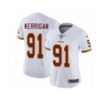 Women's Nike Washington Redskins #91 Ryan Kerrigan Vapor Untouchable Limited White NFL Jersey