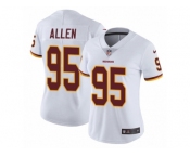 Women's Nike Washington Redskins #95 Jonathan Allen Vapor Untouchable Limited White NFL Jersey
