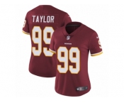 Women's Nike Washington Redskins #99 Phil Taylor Vapor Untouchable Limited Burgundy Red Team Color NFL Jersey