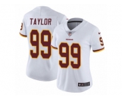 Women's Nike Washington Redskins #99 Phil Taylor Vapor Untouchable Limited White NFL Jersey