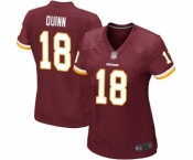 Women's Washington Redskins #18 Trey Quinn Game Burgundy Red Team Color Football Jersey
