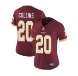 Women's Washington Redskins #20 Landon Collins Burgundy Red Team Color Vapor Untouchable Limited Player Football Jersey