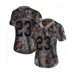 Women's Washington Redskins #23 Bryce Love Limited Camo Rush Realtree Football Jersey