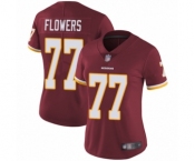 Women's Washington Redskins #77 Ereck Flowers Burgundy Red Team Color Vapor Untouchable Limited Player Football Jersey