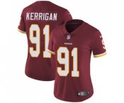 Women's Washington Redskins #91 Ryan Kerrigan Burgundy Red Team Color Vapor Untouchable Limited Player Football Jersey