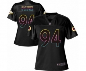 Women's Washington Redskins #94 Da'Ron Payne Game Black Fashion Football Jersey