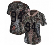 Women's Washington Redskins #94 Da'Ron Payne Limited Camo Rush Realtree Football Jersey