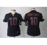 nike women nfl jerseys washington redskins #10 griffiniii black[nike impact limited]