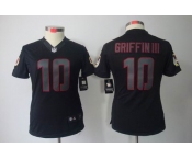 nike women nfl jerseys washington redskins #10 griffiniii black[nike impact limited]