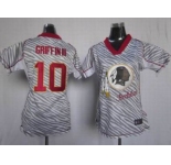 nike women nfl jerseys washington redskins #10 griffiniii [fem fan zebra]