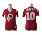 nike women nfl jerseys washington redskins #10 griffiniii field flirt fashion red[nike 2012]