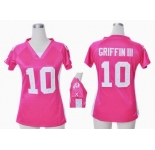 nike women nfl jerseys washington redskins #10 griffiniii pink[draft him ii top]