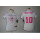 nike women nfl jerseys washington redskins #10 griffiniii white[breast cancer awareness fashion]