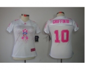 nike women nfl jerseys washington redskins #10 griffiniii white[breast cancer awareness fashion]