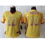 nike women nfl jerseys washington redskins #10 robert griffin iii gold[nike drift fashion]