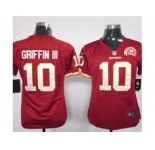 nike women nfl jerseys washington redskins #10 robert griffiniii whih[80th red jerseys]