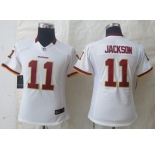 nike women nfl jerseys washington redskins #11 jackson  white[nike limited]
