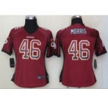 nike women nfl jerseys washington redskins #46 alfred morris burgundy red[nike drift fashion]