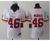 nike women nfl jerseys washington redskins #46 morris white[nike]
