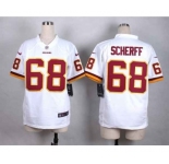 nike women nfl jerseys washington redskins #68 scherff white[nike]