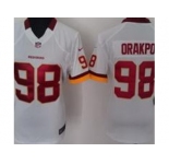 nike women nfl jerseys washington redskins #98 orakpo white[nike]