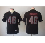 Nike Youth Washington Redskins #46 Alfred Morris black jerseys[Impact Limited]