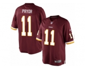 Youth Nike Washington Redskins #11 Terrelle Pryor Limited Burgundy Red Team Color NFL Jersey