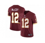 Youth Nike Washington Redskins #12 Colt McCoy Vapor Untouchable Limited Burgundy Red Team Color NFL Jersey