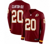 Youth Nike Washington Redskins #20 Ha Clinton-Dix Limited Burgundy Therma Long Sleeve NFL Jersey