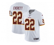 Youth Nike Washington Redskins #22 Deshazor Everett White Vapor Untouchable Limited Player NFL Jersey