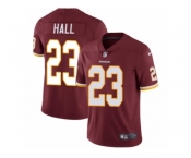 Youth Nike Washington Redskins #23 DeAngelo Hall Vapor Untouchable Limited Burgundy Red Team Color NFL Jersey