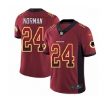 Youth Nike Washington Redskins #24 Josh Norman Limited Red Rush Drift Fashion NFL Jersey