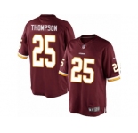 Youth Nike Washington Redskins #25 Chris Thompson Limited Burgundy Red Team Color NFL Jersey