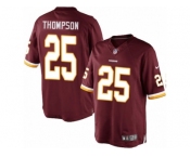 Youth Nike Washington Redskins #25 Chris Thompson Limited Burgundy Red Team Color NFL Jersey