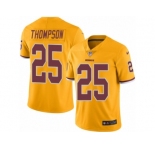 Youth Nike Washington Redskins #25 Chris Thompson Limited Gold Rush NFL Jersey