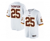 Youth Nike Washington Redskins #25 Chris Thompson Limited White NFL Jersey