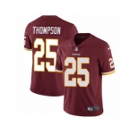 Youth Nike Washington Redskins #25 Chris Thompson Vapor Untouchable Limited Burgundy Red Team Color NFL Jersey