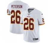 Youth Nike Washington Redskins #26 Adrian Peterson White Vapor Untouchable Limited Player NFL Jersey