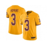Youth Nike Washington Redskins #3 Dustin Hopkins Limited Gold Rush Vapor Untouchable NFL Jersey