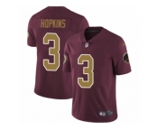 Youth Nike Washington Redskins #3 Dustin Hopkins Vapor Untouchable Limited Burgundy Red Gold Number Alternate 80TH Anniversary NFL Jersey