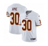Youth Nike Washington Redskins #30 Troy Apke White Vapor Untouchable Elite Player NFL Jersey