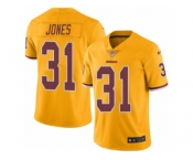 Youth Nike Washington Redskins #31 Matt Jones Limited Gold Rush NFL Jersey