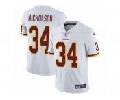 Youth Nike Washington Redskins #34 Montae Nicholson Vapor Untouchable Limited White NFL Jersey