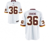 Youth Nike Washington Redskins #36 Su'a Cravens White NFL Jersey